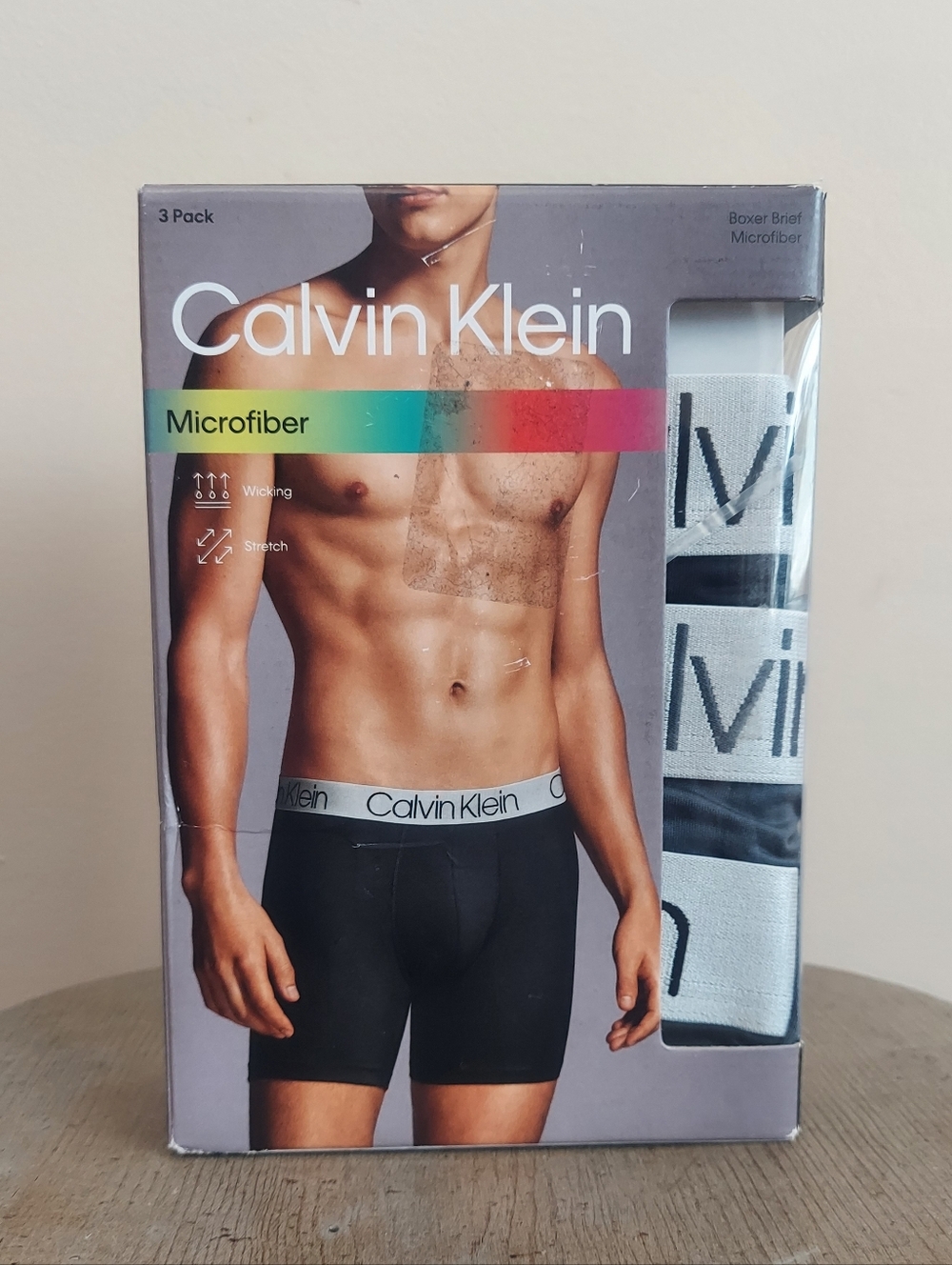 Calvin Klein Designer Boxer Briefs 3-Pack Coach Ethika Polo Mens Size: Small